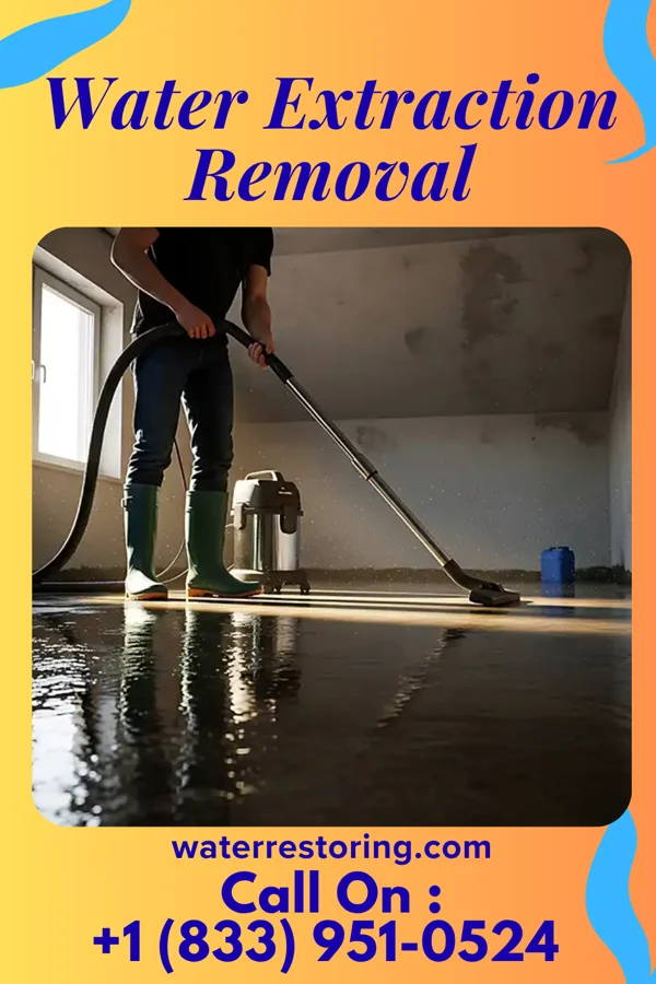 Water Extraction Removal in North San Pedro, TX
